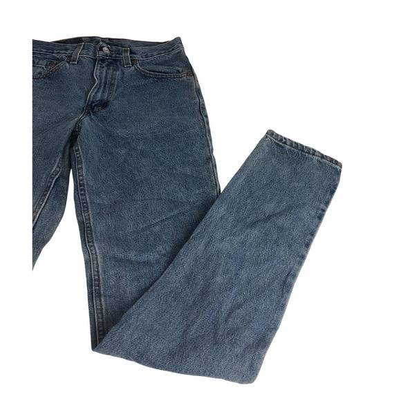 Levi's 512 Slim Fit Tapered Leg Jeans Men W29 L34 Blue Denim - Picture 7 of 9